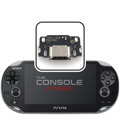 PlayStation Vita USB-C Installation Service upgrading Vita charging port to USB-C for modern compatibility and durability