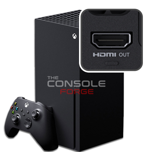 Xbox Series HDMI Port Replacement Service fixing no signal and display issues for Series X and Series S consoles